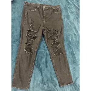 18S American Eagle Next level stretch curvy high rise jeans